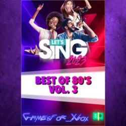 ☀️Let’s Sing 2023 Best of 80’s Vol. 3 Song Pack XBOX DLC