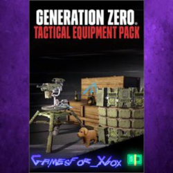 ☀️Generation Zero - Tactical Equipment Pack XBOX DLC