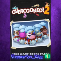 ☀️Overcooked! 2 - Too Many Cooks Pack XBOX DLC