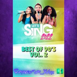 ☀️Let’s Sing 2022 Best of 90’s Vol. 2 Song Pack XBOX DLC