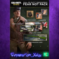 ☀️Call of Duty WWII - Call of Duty Endowment Fear Not Pack XBOX DLC