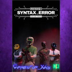 ☀️PAYDAY 3 Syntax Error Tailor Pack XBOX DLC