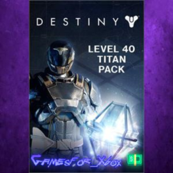 ☀️Destiny - Level 40 Titan Pack XBOX DLC