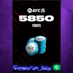 ☀️UFC 5 - 5850 UFC POINTS XBOX DLC