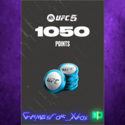 ☀️UFC 5 - 1050 UFC POINTS XBOX DLC