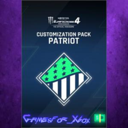 ☀️Monster Energy Supercross 4 - Customization Pack Patriot - Xbox Series X|S XBOX DLC