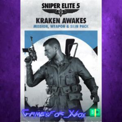☀️Sniper Elite 5 Kraken Awakes Mission And Weapon Pack XBOX DLC