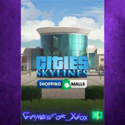 ☀️Cities Skylines - Content Creator Pack: Shopping Malls XBOX DLC