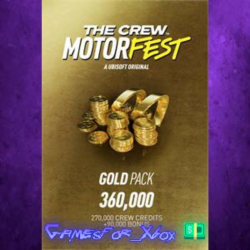 ☀️The Crew Motorfest Gold Pack 360,000 Crew Credits XBOX DLC