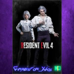 ☀️Resident Evil 4 Leon & Ashley Costumes ’Romantic’ XBOX DLC