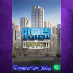 ☀️Cities Skylines - Financial Districts XBOX DLC
