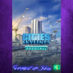 ☀️Cities Skylines - Snowfall XBOX DLC