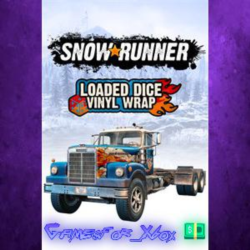 ☀️SnowRunner - Loaded Dice Vinyl Wrap XBOX DLC