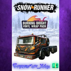 ☀️SnowRunner - Burning Bright Vinyl Wrap Pack XBOX DLC