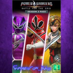 ☀️Power Rangers Battle for the Grid - Season Three Pass XBOX DLC