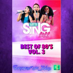 ☀️Let’s Sing 2022 Best of 80’s Vol. 3 Song Pack XBOX DLC