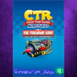 ☀️Crash Team Racing Nitro-Fueled - The Firehawk Kart XBOX DLC