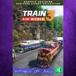 ☀️Train Sim World 3 Norfolk Southern Heritage Livery Collection Add-On XBOX DLC