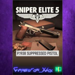 ☀️Sniper Elite 5 P.1938 Suppressed Pistol XBOX DLC