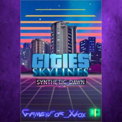 ☀️Cities Skylines - Synthetic Dawn Radio XBOX DLC