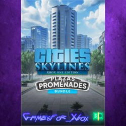 ☀️Cities Skylines - Plazas & Promenades Bundle XBOX DLC