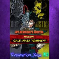 ☀️MY HERO ONE’S JUSTICE Mission Gale Inasa Yoarashi XBOX DLC