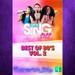 ☀️Let’s Sing 2022 Best of 80’s Vol. 2 Song Pack XBOX DLC
