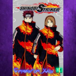 ☀️NTBSS Shinobi Strikers Coat: Black Gender-Neutral XBOX DLC