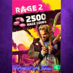 ☀️RAGE 2 2500 RAGE Coins XBOX DLC