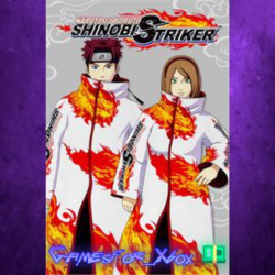 ☀️NTBSS Shinobi Strikers Coat: White Gender-Neutral XBOX DLC