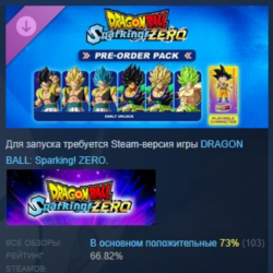 DRAGON BALL Sparking! ZERO Pre-Order Pack АВТОДОСТАВКА STEAM GLOBAL МГНОВЕННО ЛИЦЕНЗИ