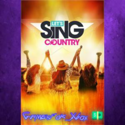 ☀️Let’s Sing Country XBOX
