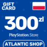 Карта Пополнения PSN 300 Злотых (PLN) Польша