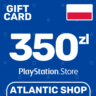 Карта Пополнения PSN 350 Злотых (PLN) Польша