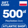Карта Пополнения PSN 500 Злотых (PLN) Польша