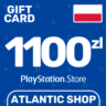 Карта Пополнения PSN 1100 Злотых (PLN) Польша