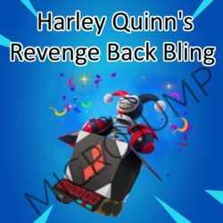 🔥 Fortnite Harley Quinn's Revenge Back Bling GLOBAL 🔥