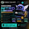 АВТО | DISCORD NITRO / BASIC 1-12 МЕС | ПОДАРКОМ / БЕЗ ВХОДА | 24/7