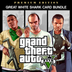 Комплект «Grand Theft Auto V: Premium Edition и платежная карта «Белая акула» PS4