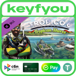 Tropico 6 - Tropican Shores / STEAM DLC КЛЮЧ 🔥
