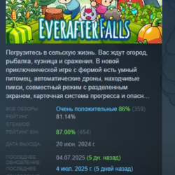 Everafter Falls АВТОДОСТАВКА STEAM GLOBAL МГНОВЕННО ЛИЦЕНЗИЯ
