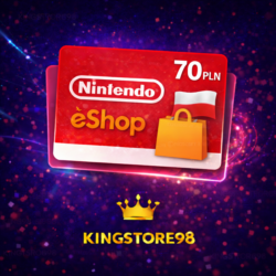 Карта Nintendo eShop 70zl PLN   Польша