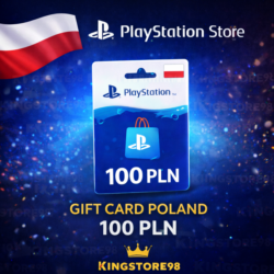 Карта PlayStation(PSN) 100 PLN (Злотых)  Польша