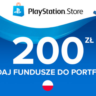 Карта PlayStation(PSN) 200 PLN (Злотых)  Польша