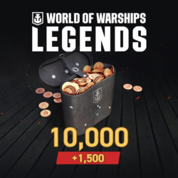 World of Warships: Legends - 11 500 дублонов PS5 ПСН