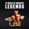 World of Warships: Legends - 1250 дублонов PS4 ПСН