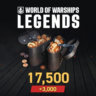 World of Warships: Legends - 20 500 дублонов PS5 ПСН