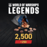 World of Warships: Legends - 2750 дублонов PS4 ПСН