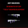Trident X BOTTLE WEAPON CHARM TRD-X WEAPON BLUEPRINT