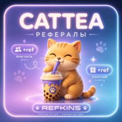 РЕФЕРАЛЫ CATTEA @CatteaAIbot